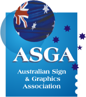 Australian Sign and Graphics Association (ASGA) logo