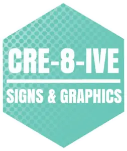 CRE-8-IVE Signs & Graphics logo